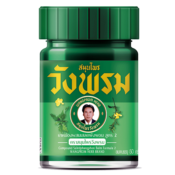 [무료배송]<br>베스트제품<br>태국 왕프롬 야몽 마사지 그린밤 50g(COOL) 6개 세트<br>"벌레물린증상 완화"